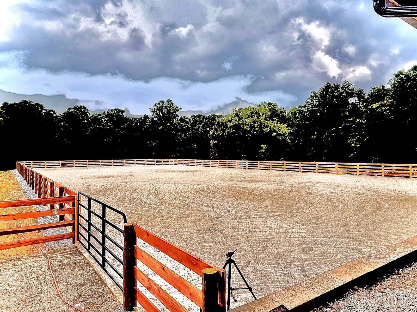 Horse Arena with gates and Fences